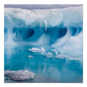 Póster Gelo na Antártica