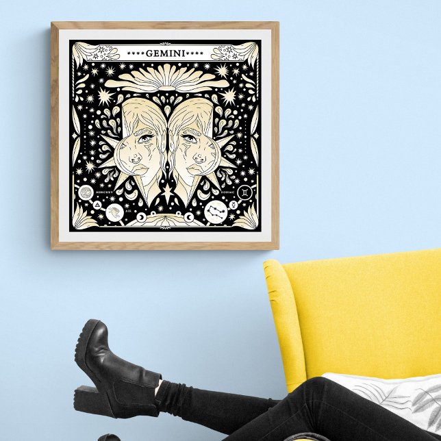 Poster Gêmeos: As Inspirações Gêmeas Galácticas (Criador carregado)