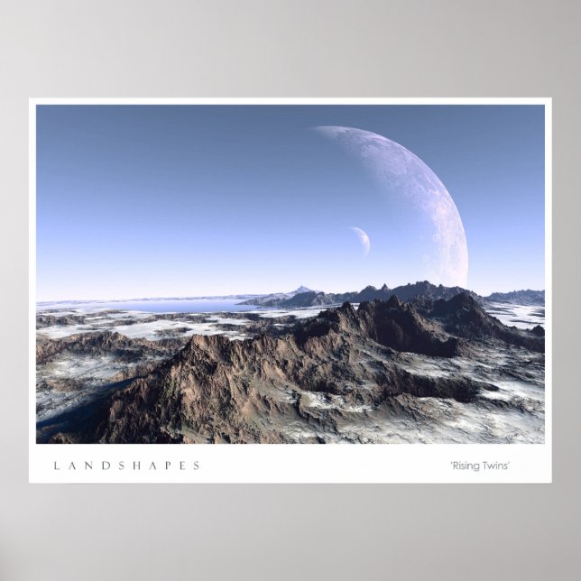 Póster Gêmeos ascensões (Frente)