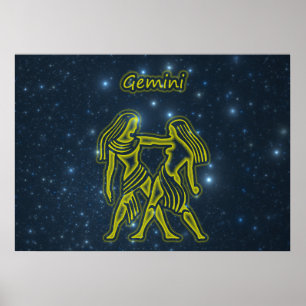 Poster Gêmeos brilhantes