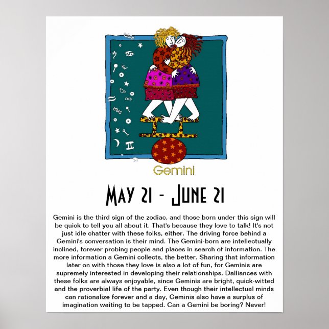 Póster Gemini (Frente)