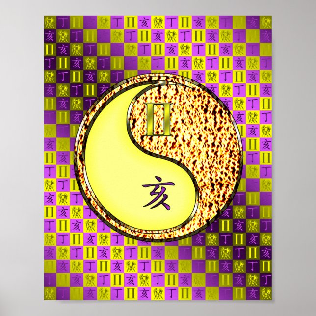 Poster Gemini e Bomba de Fogo (Frente)