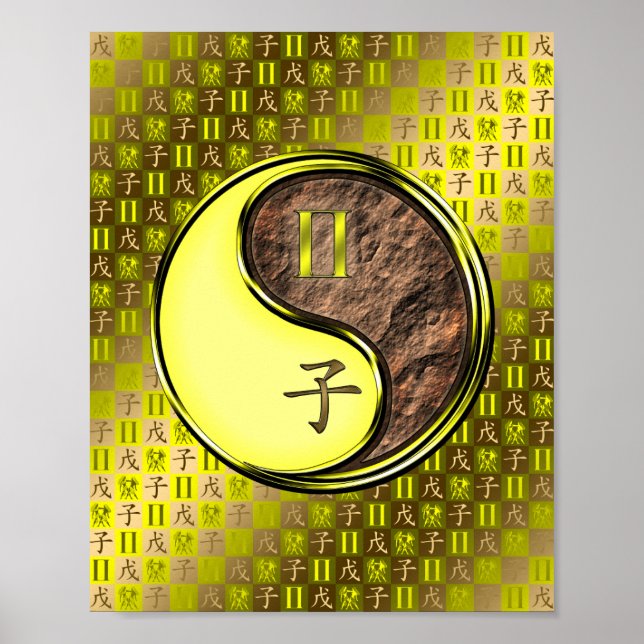 Poster Gemini & Earth Rat (Frente)