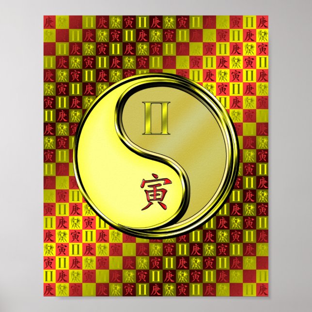 Poster Gemini & Metal Tiger (Frente)