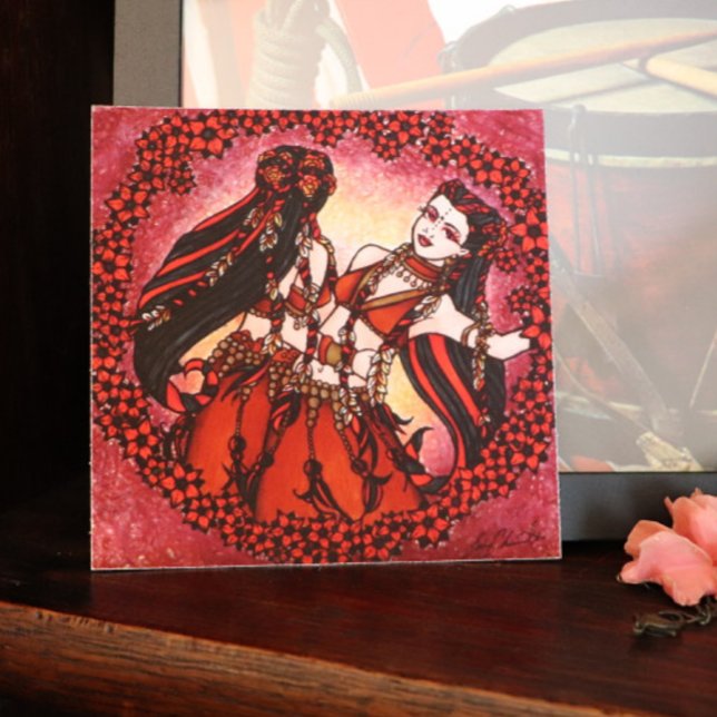 Poster Gemini Original Belly Dance Art (Criador carregado)