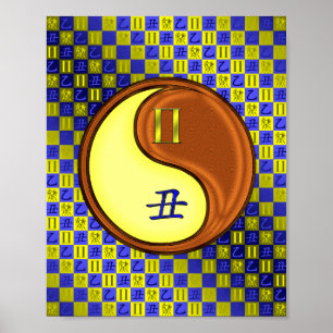 Poster Gemini & Wood Ox