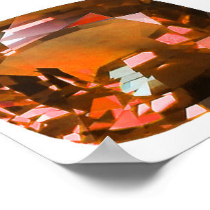 Poster Gemstone Laranja