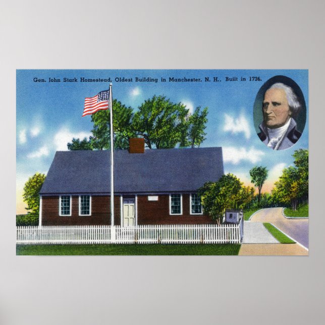 Póster Gen John Stark Homestead (Frente)