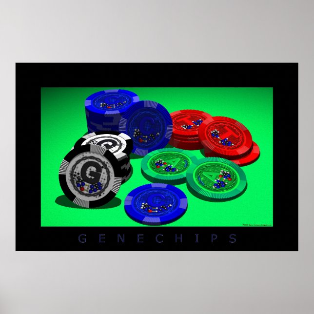 Póster Gene Chips (Frente)