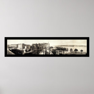 Poster Genebra, foto 1909 da suiça