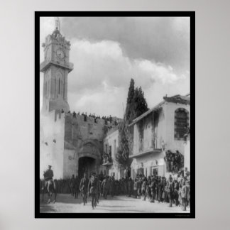 Poster General Allenby em Jerusalém 1917
