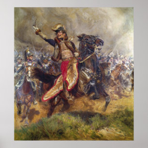Póster General Antoine-Charles-Louis Lasalle 1912