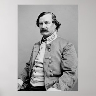 Póster General Benjamin F. Cheatham de CSA, 1860s