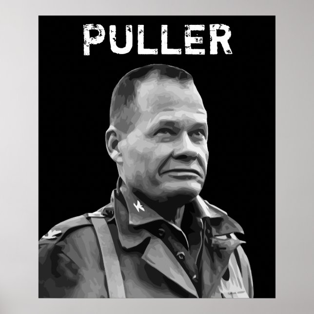 Póster General "Chesty" Puller (Frente)