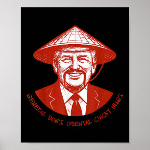 Poster General Dons Engraçado Oriental Chicky Nugs Dizend