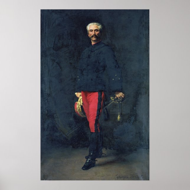 Póster General Gaston Auguste Marquis de Gallifet (Frente)