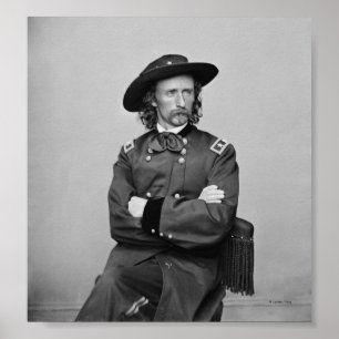 Póster General George Custer 1