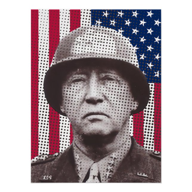 Póster General George Patton (Frente)