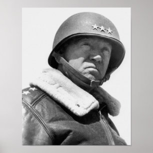 Póster General George Patton -- WW2