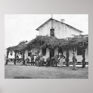 Póster General Hardin da Guerra Civil, 1865