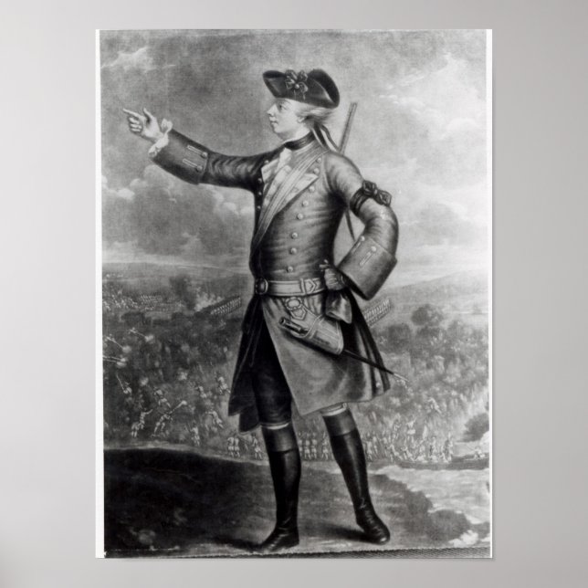 Poster General James Wolfe (Frente)