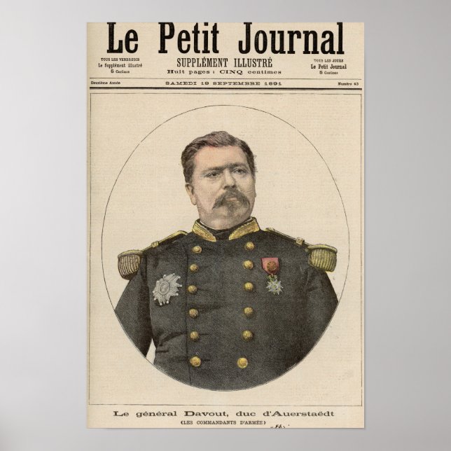 Póster General Louis Nicolas Davout (Frente)