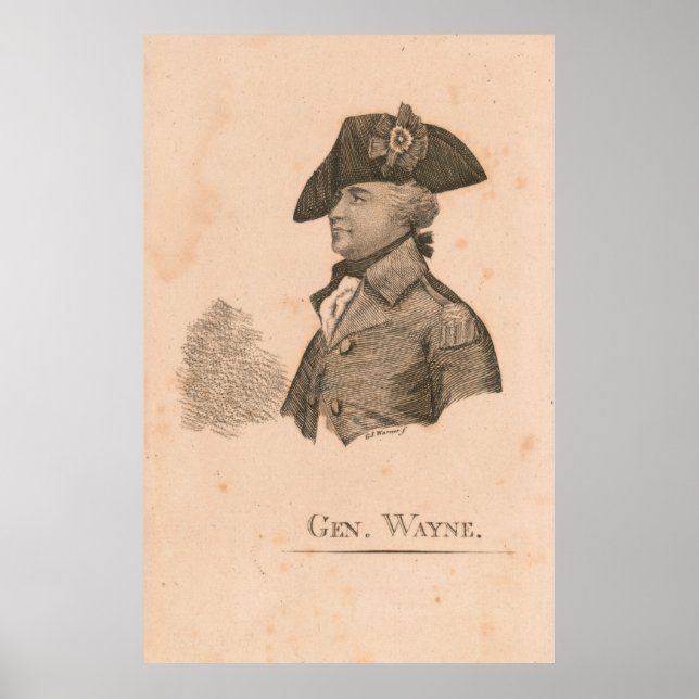 Poster General Mad Anthony Wayne (Frente)