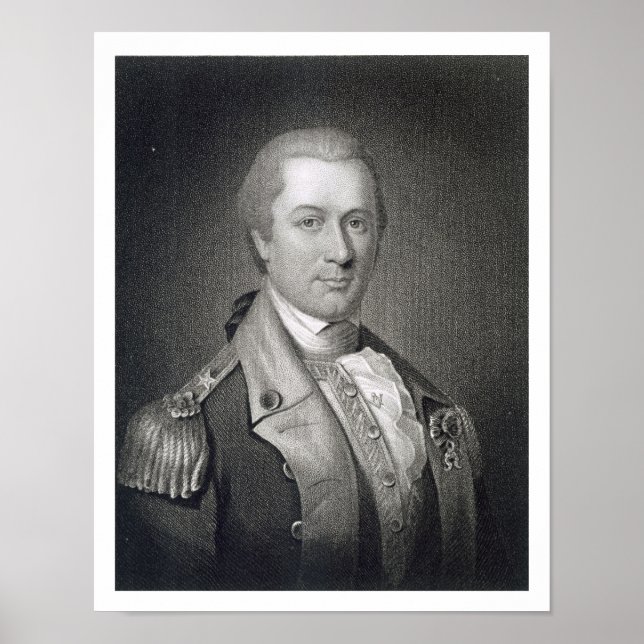 Póster General Otho Holland Williams (1749-94) gravado b (Frente)