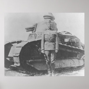 Póster General Patton Durante WW1