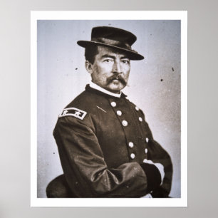 Poster General Philip H. Sheridan (1831-88) (foto de b/w)