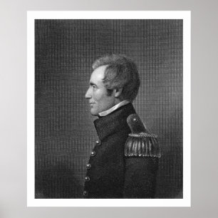 Póster General principal Edmund Pendleton Gaines