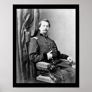 Póster General principal Winfield S. Hancock
