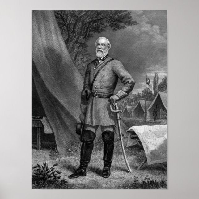 Póster General Robert E. Lee (Frente)