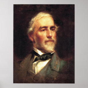 Póster General Robert E. Lee por Edward Caledon Bruce