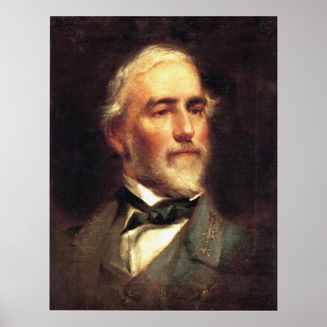 Póster General Robert E. Lee por Edward Caledon Bruce (Frente)