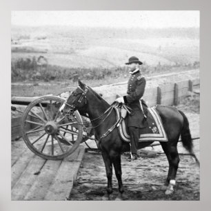 Póster General Sherman em Atlanta, 1864