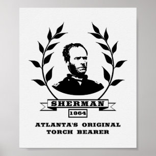 Poster General Sherman - portador original da tocha de