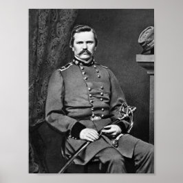 Poster General Simon Bolivar Buckner Retrato