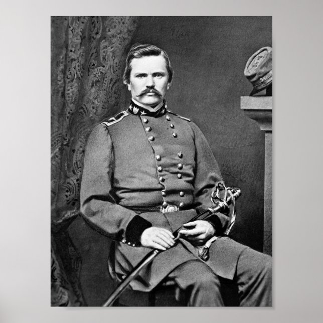 Poster General Simon Bolivar Buckner Retrato (Frente)