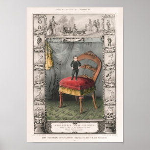 Poster General Tom Thumb - Galeria de Maravilhas de Barnu