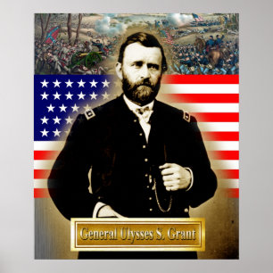 Póster General Ulyssess S. Grant