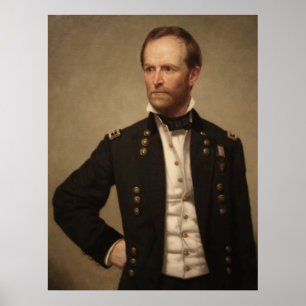 Poster General William Sherman Pintura