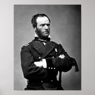 Poster General William Tecumseh Sherman