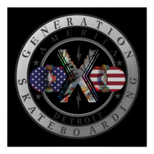 Póster Generation X Detroit
