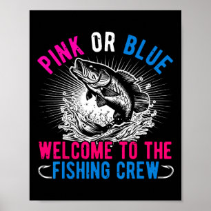 Poster Gênero Revela Cor-De-Rosa Ou Azul Bem-Vindo À Pesc