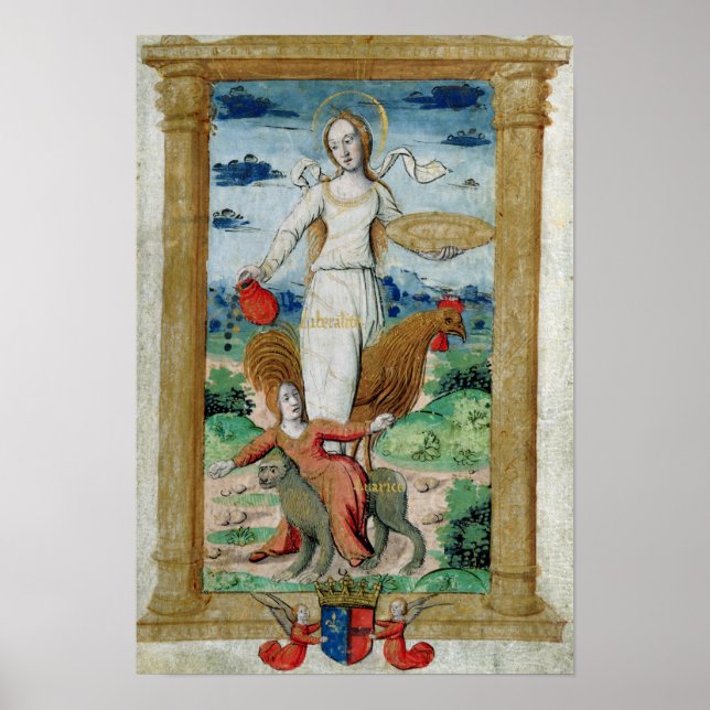 Póster Generosidade contra a Avarice (Frente)