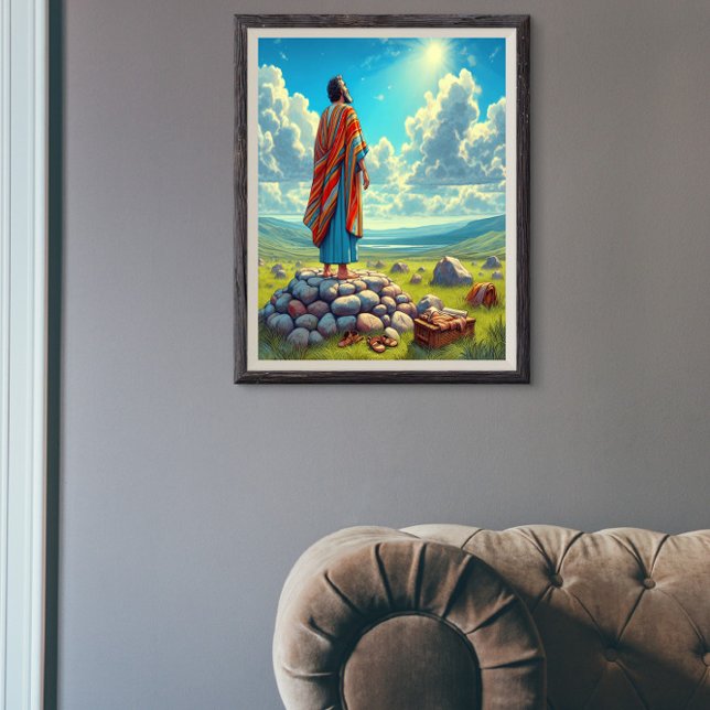 Poster Gênesis 15: A Gaze Sagrada de Abram (Criador carregado)