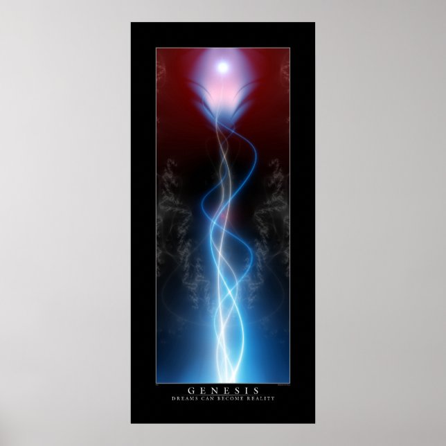 Póster Gênesis - Borda ampla (Frente)