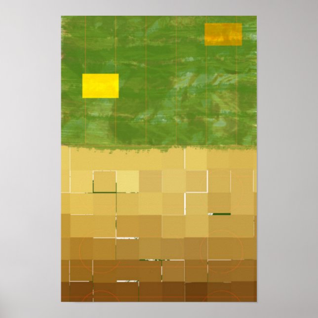 Póster Gênesis Dia 3: Vegetação 2014 (Frente)