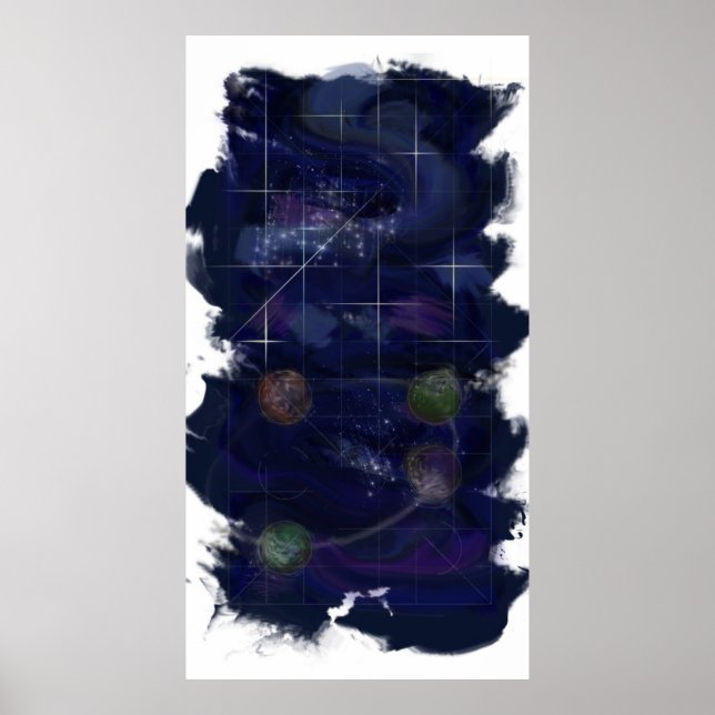 Poster Gênesis Dia 4: Estrelas 2014 (Frente)